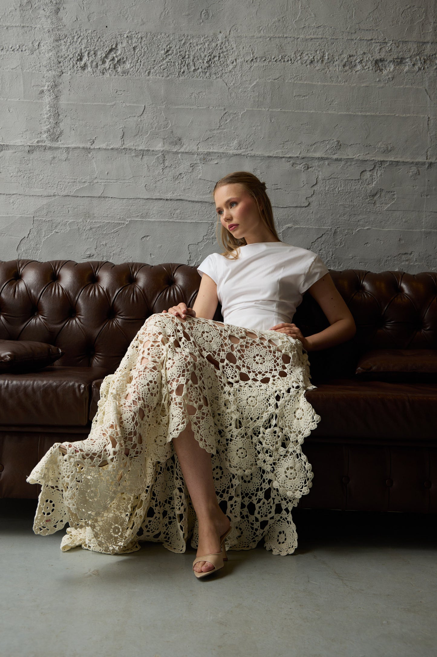 Aura Crochet Skirt