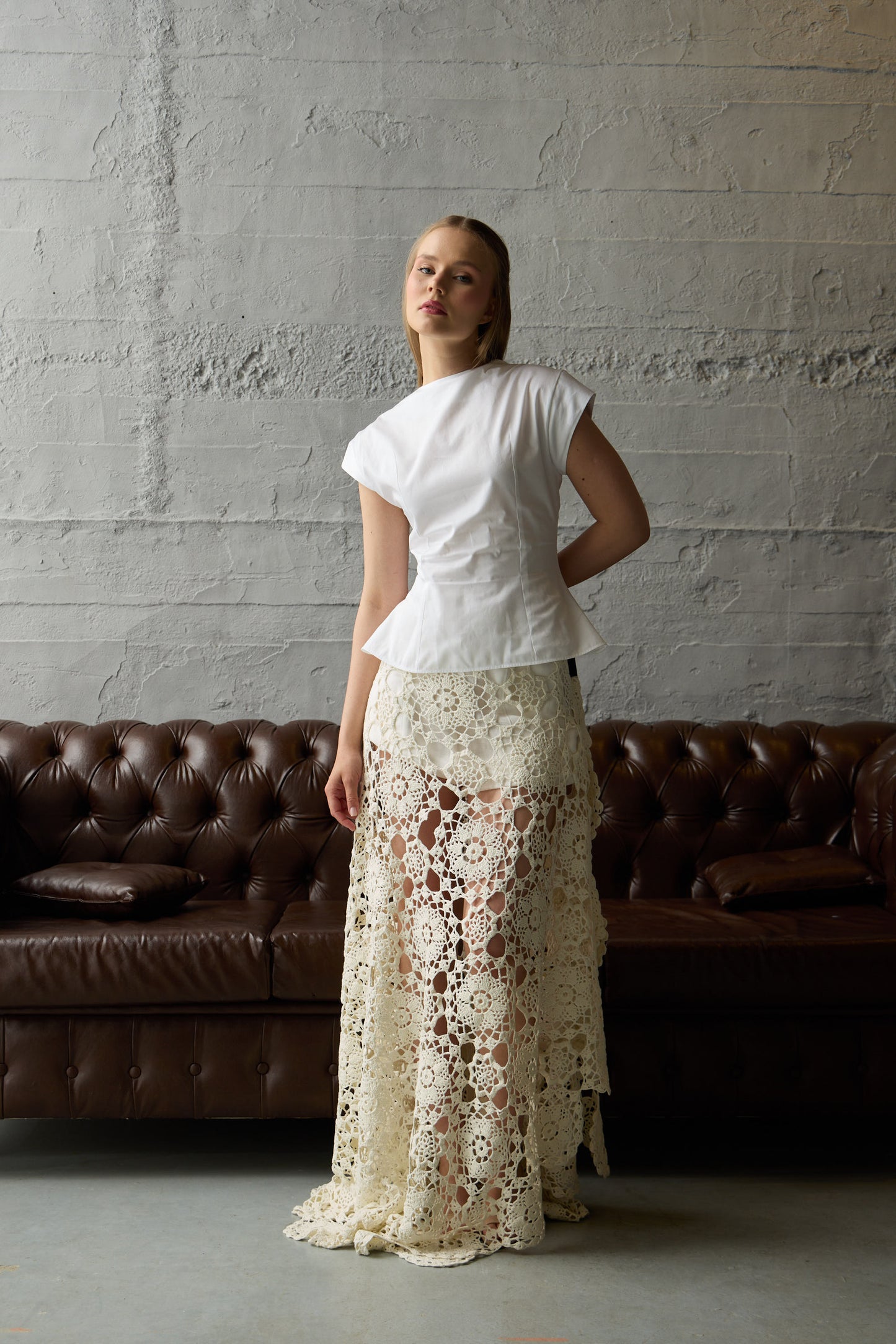 Aura Crochet Skirt